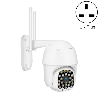 QX18 1080P HD WiFi IP Camera, Support Night Vision & Motion Detection & Two Way Audio & TF Card, UK Plug by bashfashion