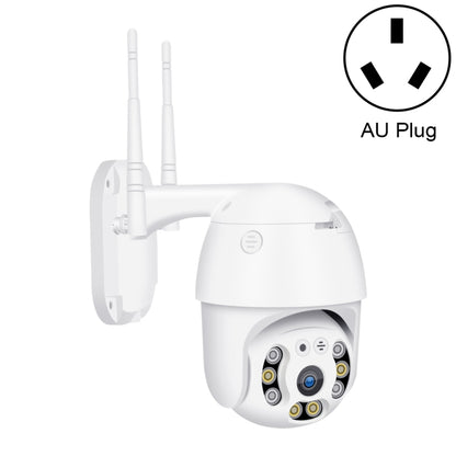 QX21 1080P HD WiFi IP Camera, Support Night Vision & Motion Detection & Two Way Audio & TF Card, AU Plug by bashfashion