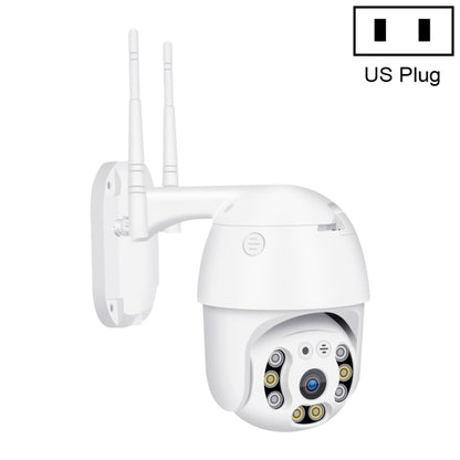 QX21 1080P HD WiFi IP Camera, Support Night Vision & Motion Detection & Two Way Audio & TF Card, US Plug by bashfashion