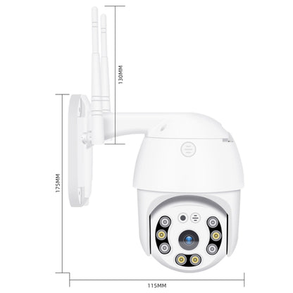 QX21 1080P HD WiFi IP Camera, Support Night Vision & Motion Detection & Two Way Audio & TF Card, AU Plug by bashfashion
