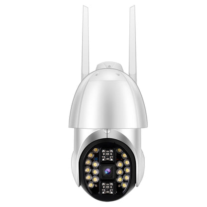 QX33 1080P Panoramic PTZ 360 Degree Rotating WIFI Camera, Support Day and Night Full Color & Two-way Voice Intercom & Motion Detection Alarm & Video Playback & 64GB TF Card, AU Plug by bashfashion
