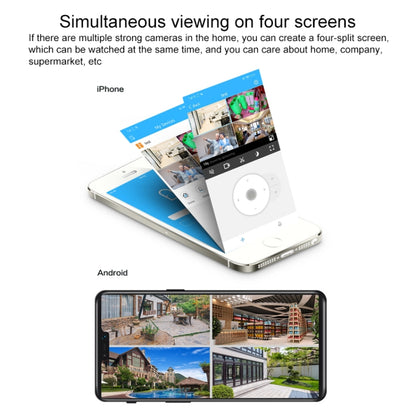 QX36 1080P 3.0MP 3.6mm Lens IP65 Waterproof PTZ 360 Degree Rotating WIFI Camera, Support Day and Night Full Color & Two-way Voice Intercom & Motion Humanoid Detection & Video Playback & 128GB TF Card, EU Plug by bashfashion