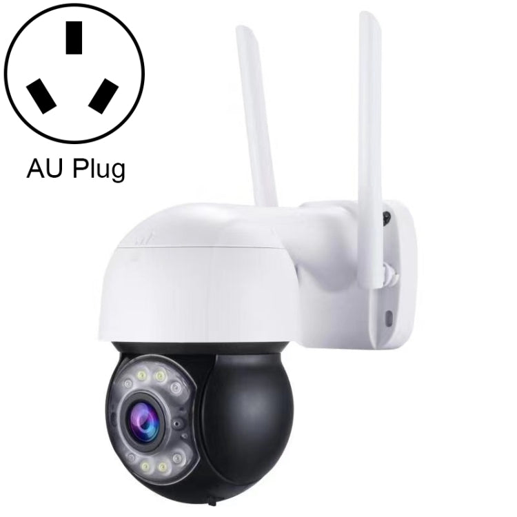 QX47 3.0 Million Pixels 1080P HD Wireless IP Camera, Support Motion Detection & Infrared Night Vision & TF Card(AU Plug) by bashfashion