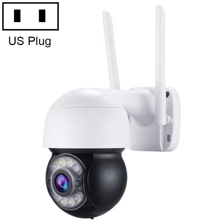 QX47 3.0 Million Pixels 1080P HD Wireless IP Camera, Support Motion Detection & Infrared Night Vision & TF Card(US Plug) by bashfashion