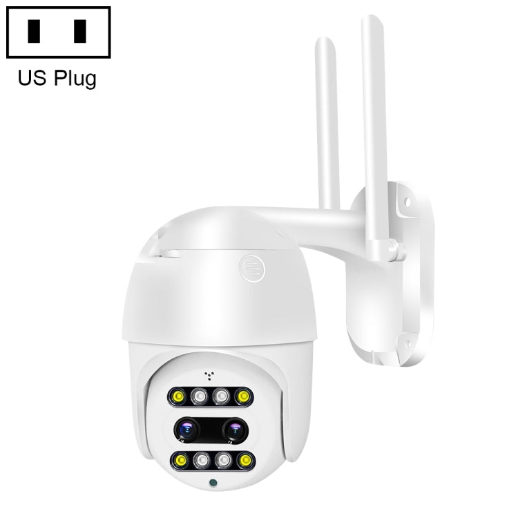 QX48 Pixels 1080P HD Wireless IP Camera, Support Motion Detection & Infrared Night Vision & TF Card(US Plug) by bashfashion