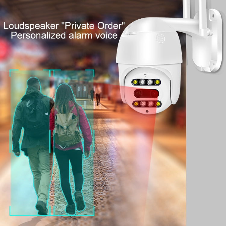 QX48 Pixels 1080P HD Wireless IP Camera, Support Motion Detection & Infrared Night Vision & TF Card (AU Plug) by bashfashion