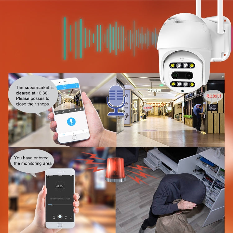 QX48 Pixels 1080P HD Wireless IP Camera, Support Motion Detection & Infrared Night Vision & TF Card(UK Plug) by bashfashion