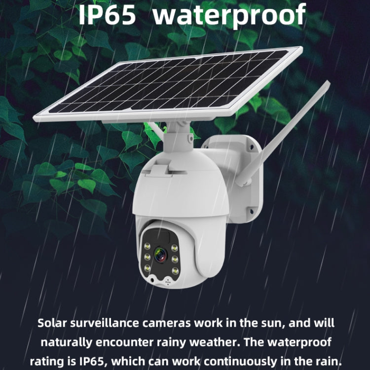 T21 1080P HD Solar Wireless IP Camera, Support Motion Detection & Infrared Night Vision & TF Card by bashfashion