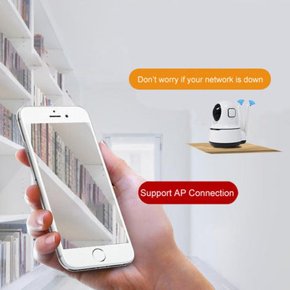 PAF200 2MP 1080P HD Wireless IP Camera, Support Motion Detection & Infrared Night Vision & TF Card(UK Plug) by bashfashion