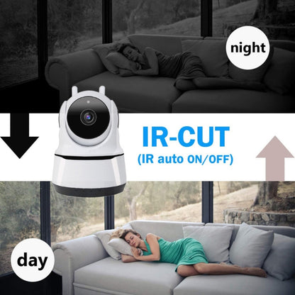 PAF200 2MP 1080P HD Wireless IP Camera, Support Motion Detection & Infrared Night Vision & TF Card(US Plug) by bashfashion