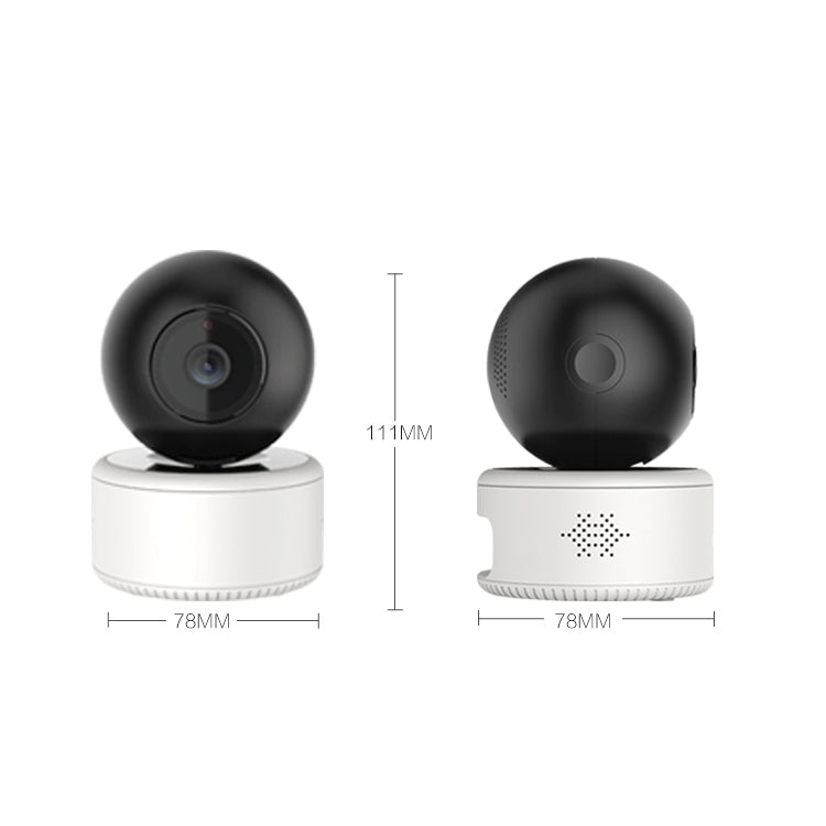 YT46 HD Wireless Indoor Network Shaking Head Camera, Support Motion Detection & Infrared Night Vision & Micro SD Card, EU Plug by bashfashion
