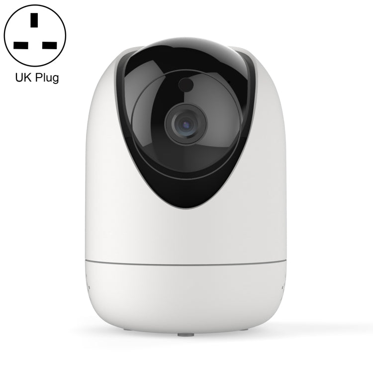 YT47 HD Wireless Indoor Network Shaking Head Camera, Support Motion Detection & Infrared Night Vision & Micro SD Card, UK Plug by bashfashion