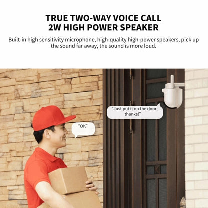 Original Xiaomi CW700S Outdoor Camera 4MP Full Color Night Vision WiFi Camera, US Plug by Xiaomi