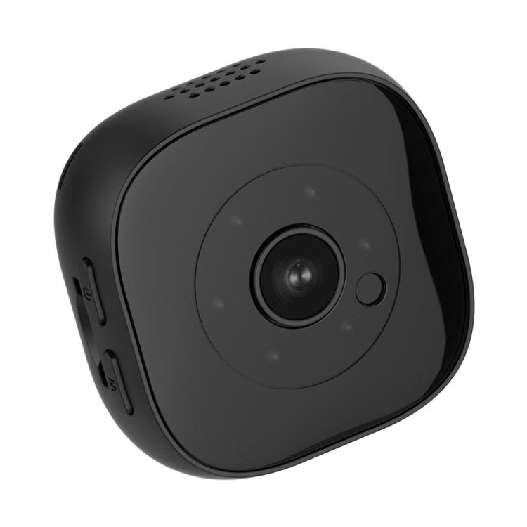 H9 Mini HD 1280 x 720P 120 Degree Wide Angle Wearable Smart Wireless WiFi Surveillance Camera(Black) by bashfashion