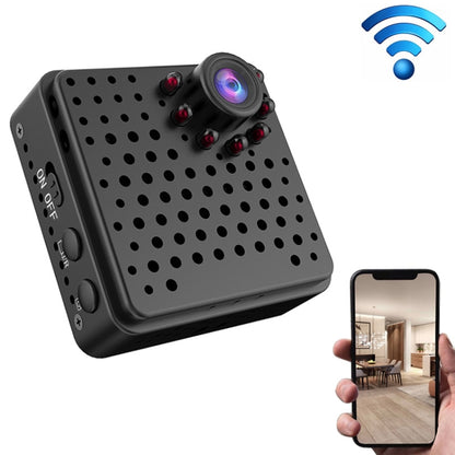 W18 1080P HD WiFi Smart Mini Security Camera, Support 155 Degrees Wide Angle & Motion Detection & Infrared Night Vision & TF Card by bashfashion