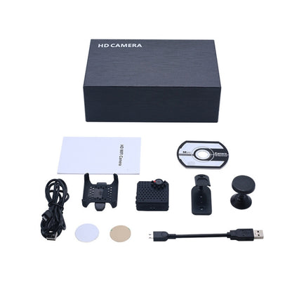 W18 1080P HD WiFi Smart Mini Security Camera, Support 155 Degrees Wide Angle & Motion Detection & Infrared Night Vision & TF Card by bashfashion