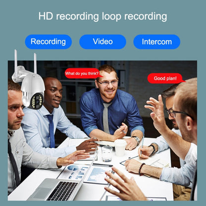 Q20 Outdoor Mobile Phone Remotely Rotate Wireless WiFi HD Camera, Support Three Modes of Night Vision & Motion Detection Video / Alarm & Recording, US Plug by bashfashion