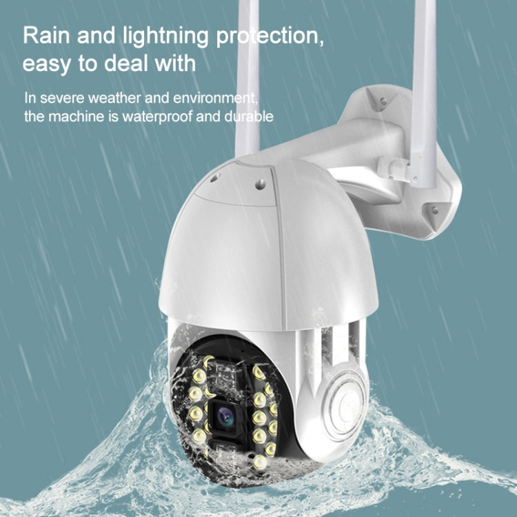 Q20 Outdoor Mobile Phone Remotely Rotate Wireless WiFi HD Camera, Support Three Modes of Night Vision & Motion Detection Video / Alarm & Recording, US Plug by bashfashion