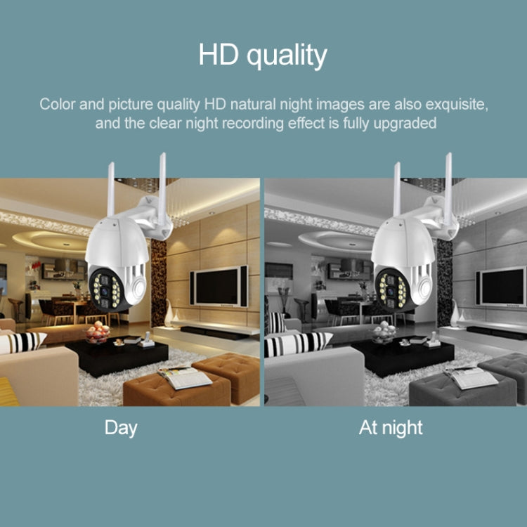 Q20 Outdoor Mobile Phone Remotely Rotate Wireless WiFi HD Camera, Support Three Modes of Night Vision & Motion Detection Video / Alarm & Recording, US Plug by bashfashion