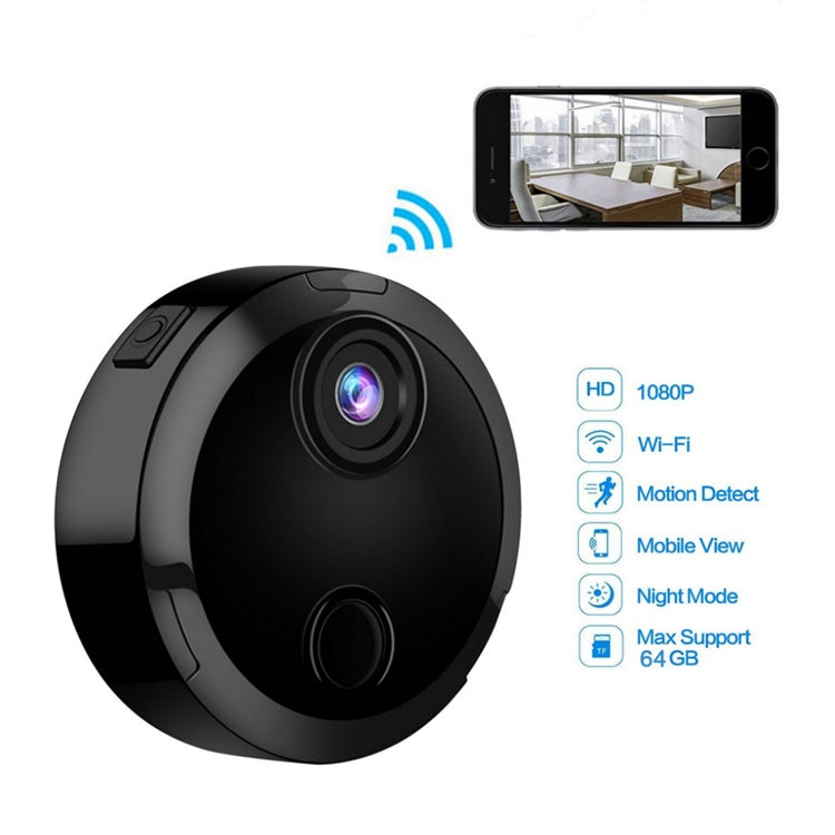 HDQ15 HD 1080P WIFI Mini Camera, with IR Night Vision & Remote Surveillance by bashfashion