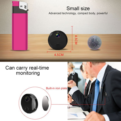 HDQ15 HD 1080P WIFI Mini Camera, with IR Night Vision & Remote Surveillance by bashfashion