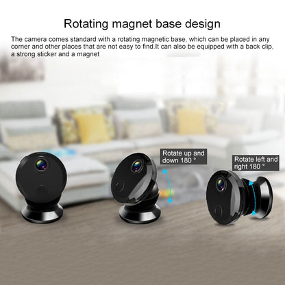 HDQ15 HD 1080P WIFI Mini Camera, with IR Night Vision & Remote Surveillance by bashfashion