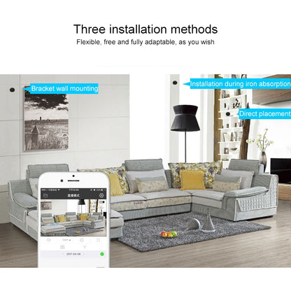 HDQ15 HD 1080P WIFI Mini Camera, with IR Night Vision & Remote Surveillance by bashfashion