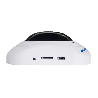 ESCAM Q8 960P 360 Degrees Fisheye Lens 1.3MP WiFi IP Camera, Support Motion Detection / Night Vision, IR Distance: 5-10m, EU Plug(White) by ESCAM