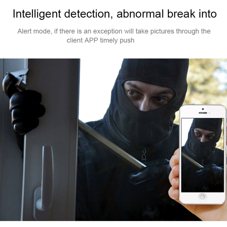 360EyeS EC10-I6 360 Degree HD Network Panoramic Camera with TF Card Slot ,Support Mobile Phones Control(White) by bashfashion