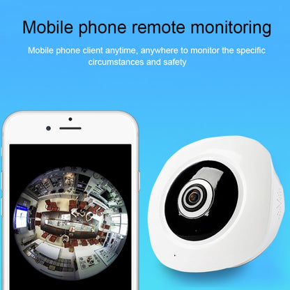 DTS-F3 1.44mm Lens 1.3 Megapixel 360 Degree Infrared IP Camera, Support Motion Detection & E-mail Alarm & TF Card & APP Push, IR Distance: 10m by bashfashion