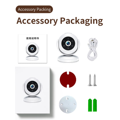 A5 Portable Mini 4K HD Camera Night Vision Home Security Micro Camcorder (White) by bashfashion