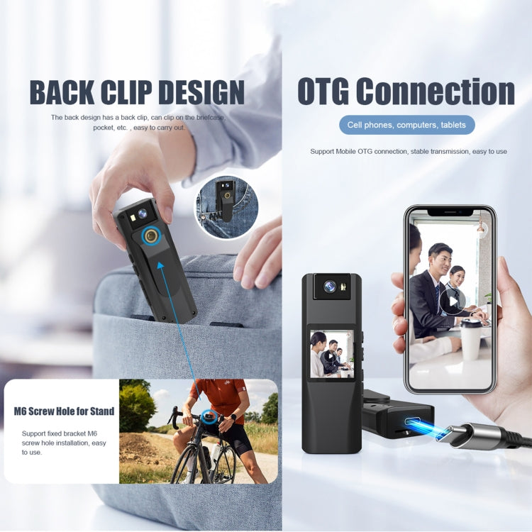 L12 180 Degrees Rotation Conference Video Recording Camera Mini HD 720P WiFi Camera (Black) by bashfashion