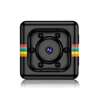 SQ11 Mini DV HD 1080P 6 LEDs Sport Recorder Camera with Holder, Support Monitor Detection & IR Night Vision & TF Card (Black) by bashfashion