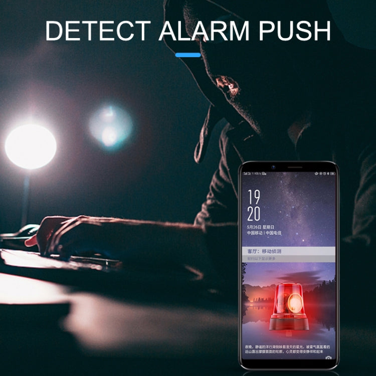 Q15 1080P HD Smart Home WiFi Camera, Support Motion Detection & Non-light Night Vision & TF Card by bashfashion