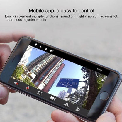 A9 1080P WiFi IP Action Camera Mini DV(Black) by bashfashion