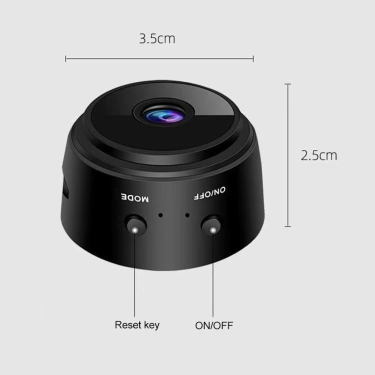 A9 1080P WiFi IP Action Camera Mini DV(Black) by bashfashion