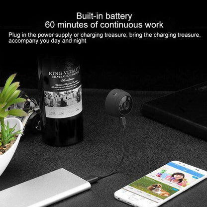 A9 1080P WiFi IP Action Camera Mini DV(Black) by bashfashion