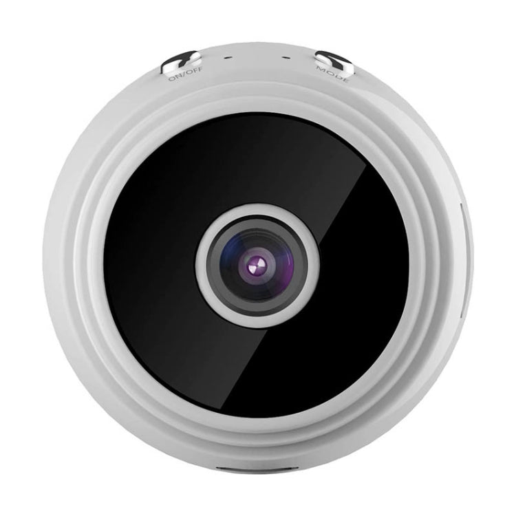 A9 1080P WiFi IP Camera Mini DV(White) by bashfashion