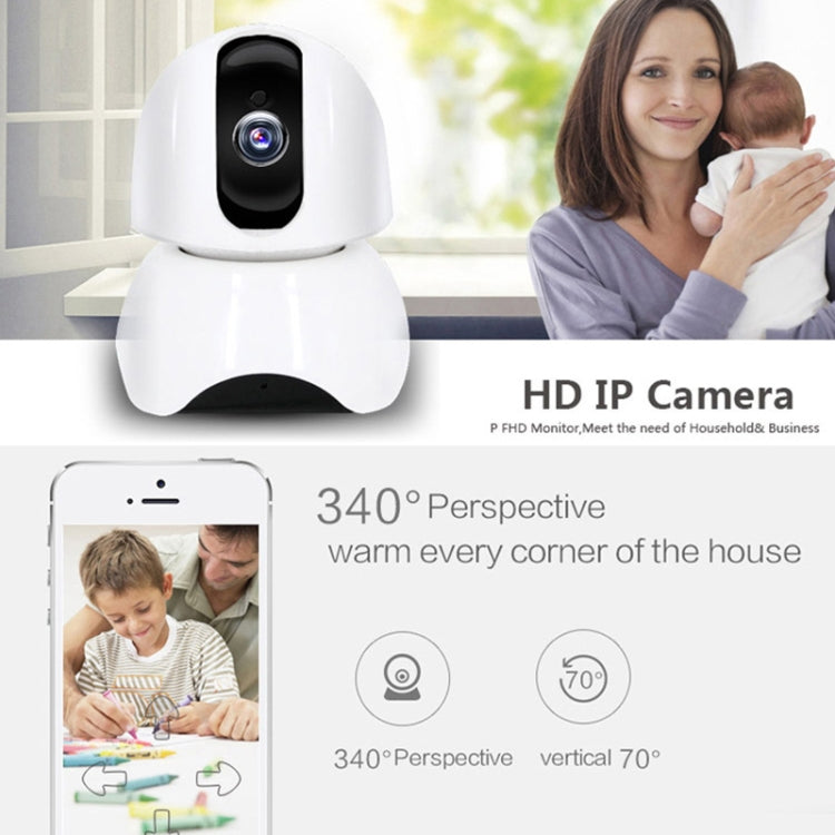 Anpwoo-YT003 2.0 Mega 3.6mm Lens Wide Angle 1080P Smart WIFI Monitor Camera , Support Night Vision & TF Card Expansion Storage, EU Plug by Anpwoo