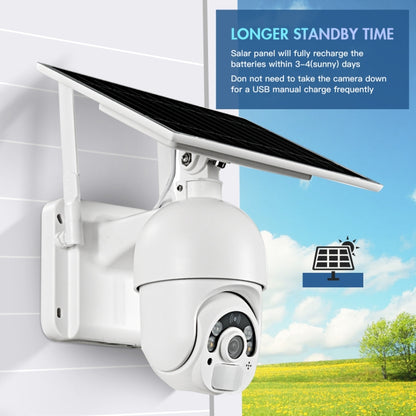 T22 1080P Full HD Solar Powered 4G Network EU Version Camera, Support PIR Alarm, Night Vision, Two Way Audio, TF Card by bashfashion