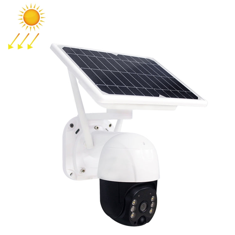 T23 2288 x 1288P Full HD Solar Powered WiFi Camera, Support PIR Alarm, Night Vision, Two Way Audio, TF Card by bashfashion