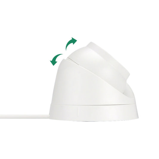 533H2 / IP 3.6mm 2MP Lens Full HD 1080P Indoor Security Dome Surveillance Camera with 20 Meter Night Vision Function(White) by bashfashion