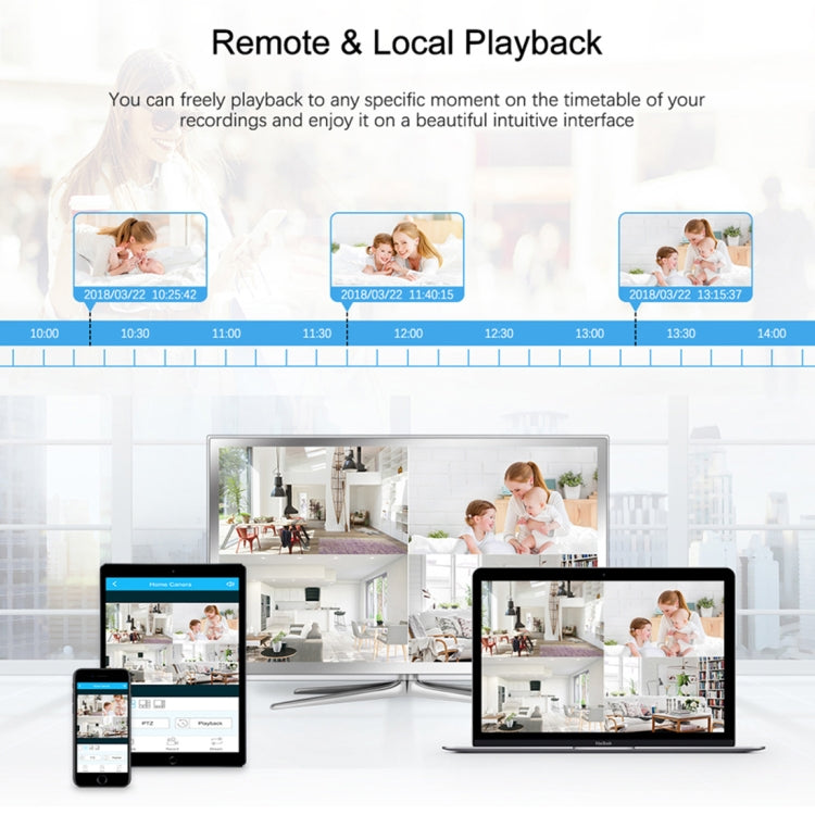 A8B3 / Kit 8CH 1080N Surveillance DVR System and 720P 1.0MP HD Weatherproof Bullet Camera, Support Infrared Night Vision & P2P & Phone Remote Monitor(White) by bashfashion