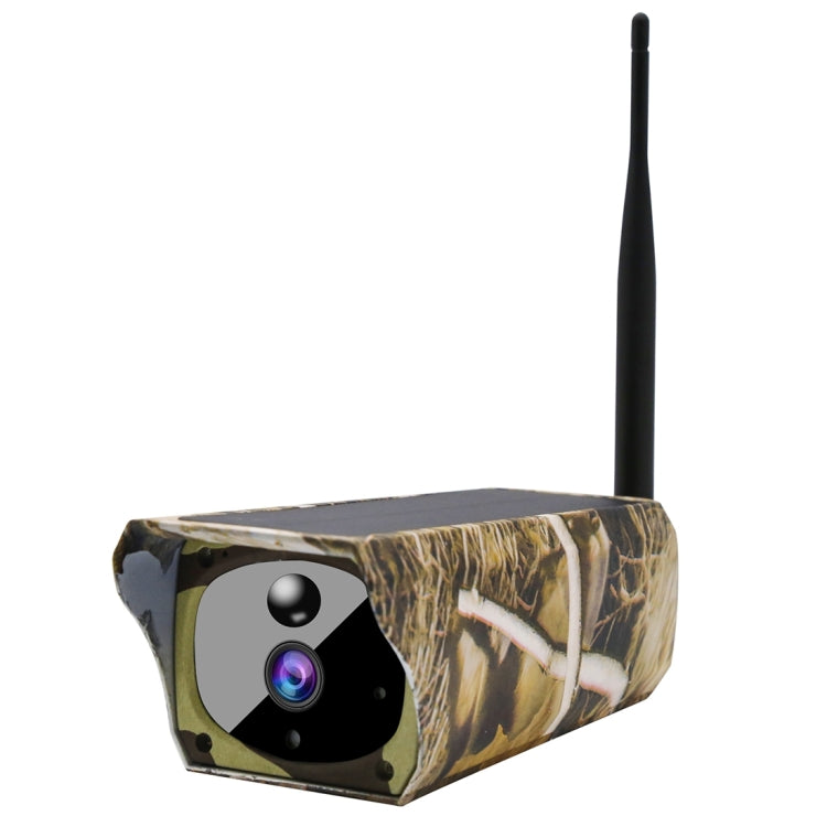 VESAFE VS-Y4 Maple Leaf Pattern 1080P HD Battery Solar WiFi IP Camera, Support PIR Motion Detection & Infrared Night Vision & TF Card(64GB Max) by bashfashion