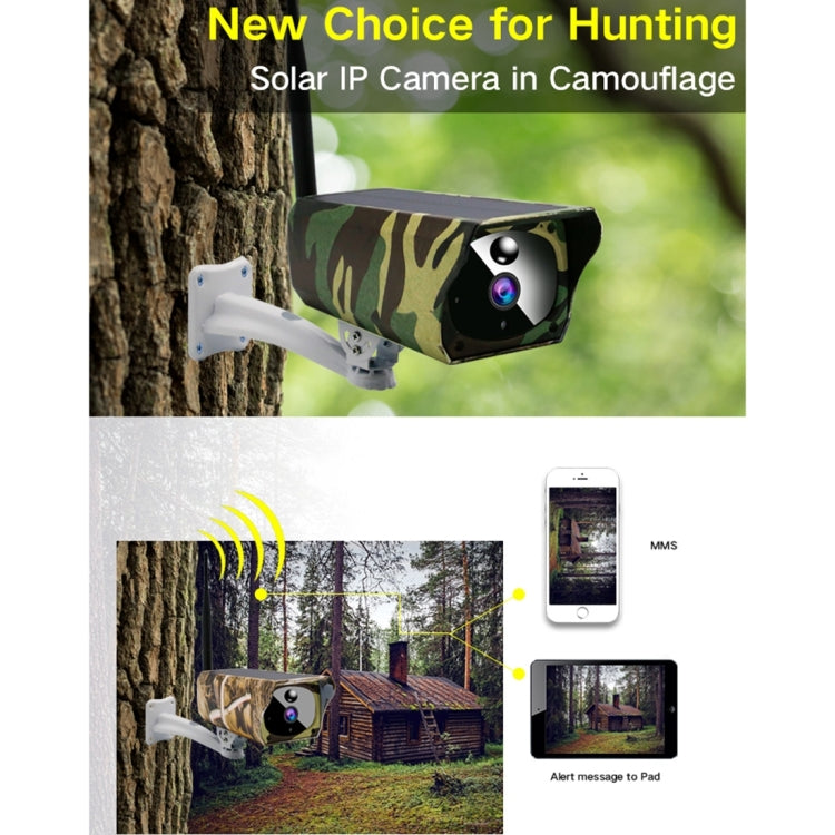 VESAFE VS-Y4 1080P HD Battery Solar WiFi IP Camera, Support PIR Motion Detection & Infrared Night Vision & TF Card(64GB Max) by bashfashion