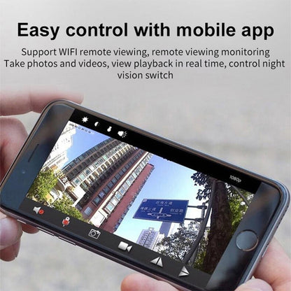 A9 720P Wifi Wireless Network Camera Wide-angle Recorder(Black) by bashfashion