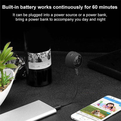 A9 720P Wifi Wireless Network Camera Wide-angle Recorder(Black) by bashfashion