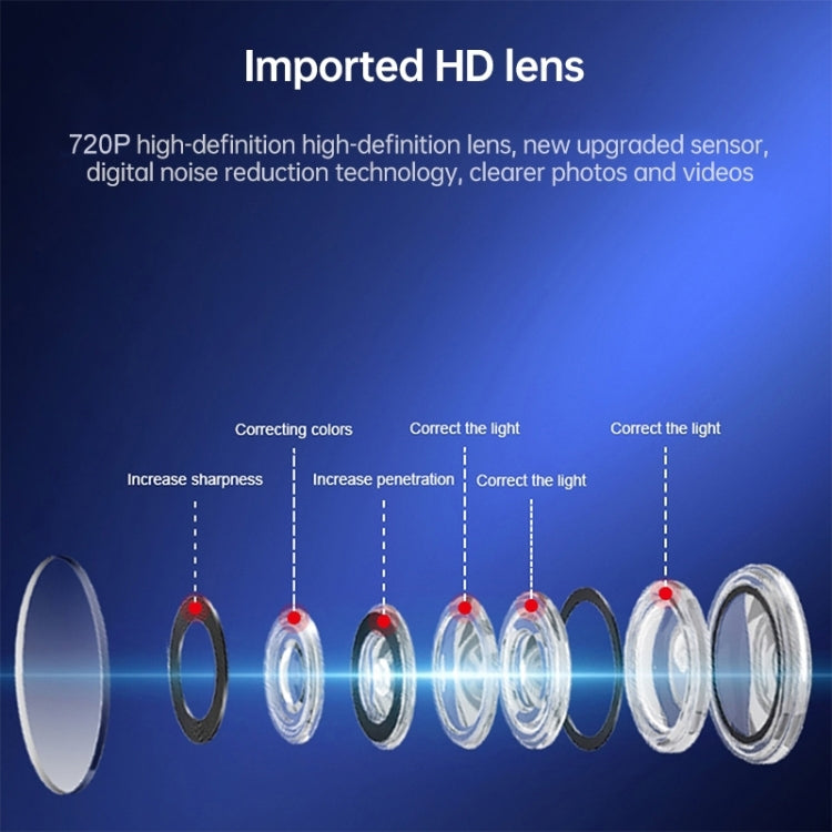 A9 720P Wifi Wireless Network Camera Wide-angle Recorder(Black) by bashfashion