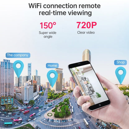 A9 720P Wifi Wireless Network Camera Wide-angle Recorder (White) by bashfashion