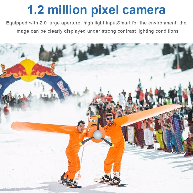 FX01 1080P Outdoor Sport HD Aerial DV Camera(Black) by bashfashion